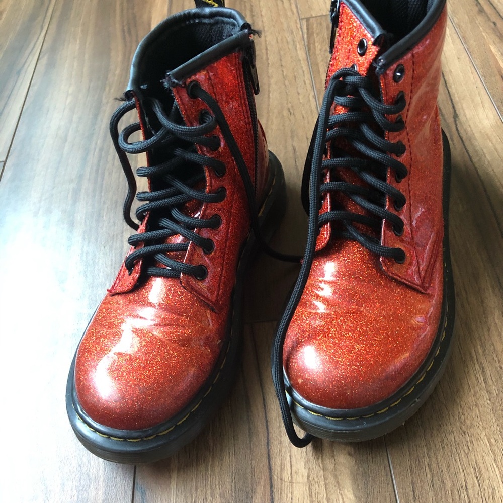 Girls 13 or 1 red dr.martens boots
